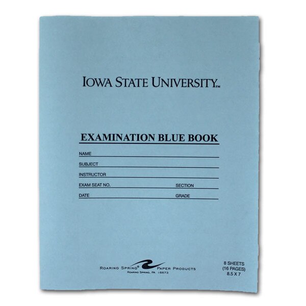 Iowa State University Blue Book